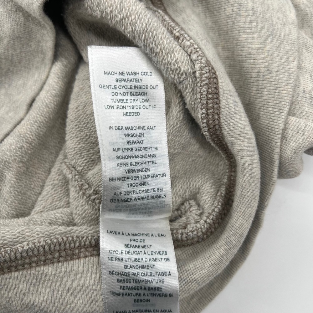 True Religion Mens Heather Gray Buddha World Tour Full Zip Hoodie Sweatshirt S - Picture 12 of 13